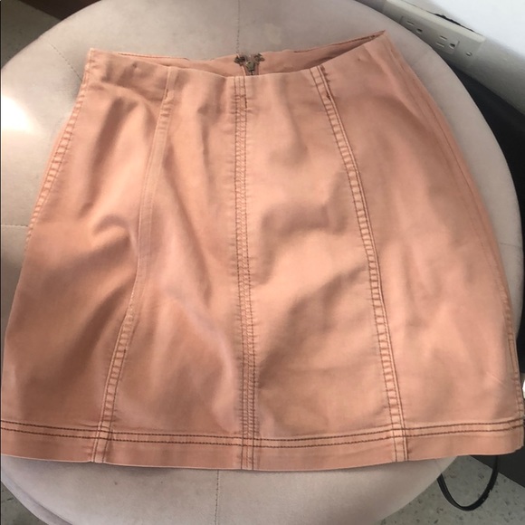 Free People Pink Skirt - Picture 1 of 2